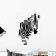 zebra B/N Wall Decal