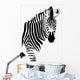 zebra B/N Wall Decal