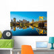 Downtown Pittsburgh Twilight Wall Decal