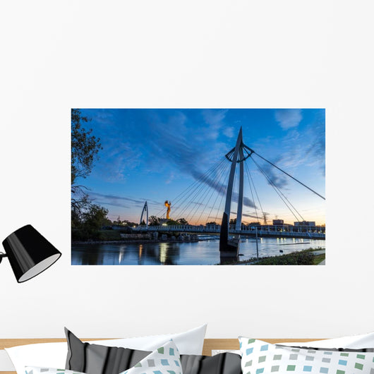 Keeper Plains Colorful Sunrise Wall Decal