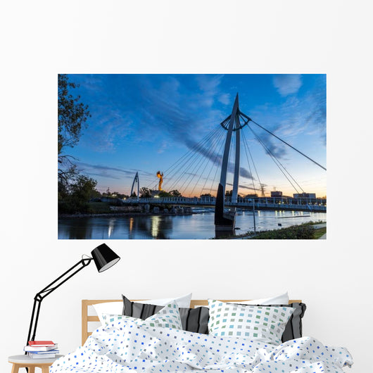 Keeper Plains Colorful Sunrise Wall Decal