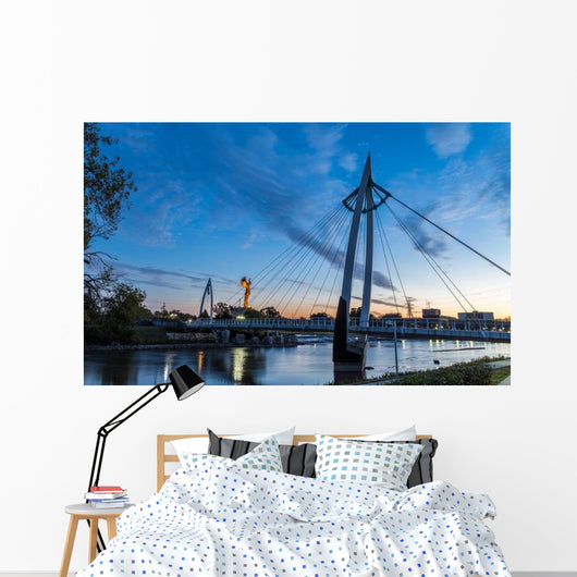 Keeper Plains Colorful Sunrise Wall Decal