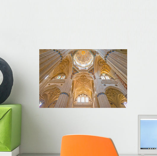 Detail Medieval Cathedral Salamanca Wall Decal