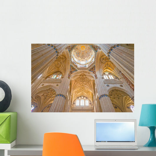 Detail Medieval Cathedral Salamanca Wall Decal