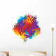 ink rainbow halftone Wall Decal