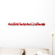 Christmas Border Ornaments Wall Decal