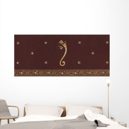 Ganesha Art Wall Mural