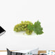 Green Grape Cluster Wall Decal