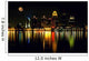louisville ky nightscape with full moon. Wall Mural
