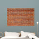 Brick Wall Wall Mural
