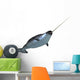 Male Narwhal Wall Decal