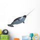 Male Narwhal Wall Decal