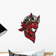 Devil Head Rider Wearing Wall Decal