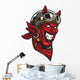 Devil Head Rider Wearing Wall Decal