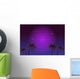 80s Retro Neon Gradient Wall Decal