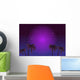 80s Retro Neon Gradient Wall Decal