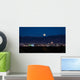 Super Moon Rising over Albuquerque Wall Decal