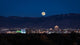 Super Moon Rising over Albuquerque Wall Decal