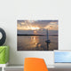 Evening Sail Lake Wall Decal