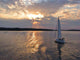 Evening Sail Lake Wall Decal