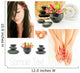 Spa and wellness treatment: massage, manicure, pedicure Wall Mural