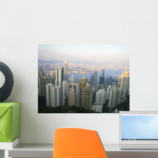Singapore Skyline Wall Decal