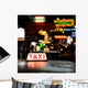 Taxi Sign Wall Decal