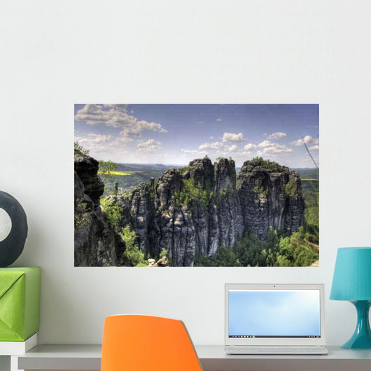 Schrammsteine Wall Decal