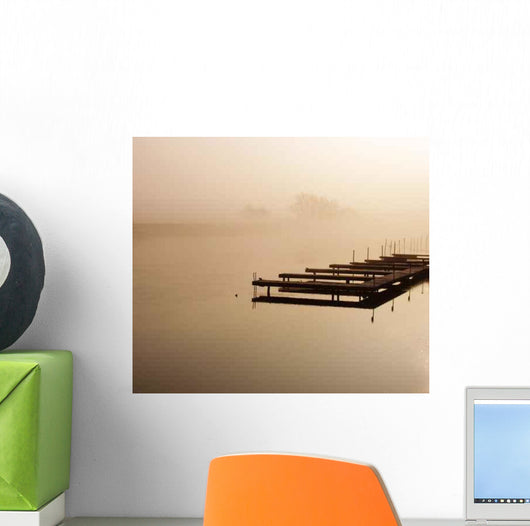 Jetty Sunrise Wall Decal