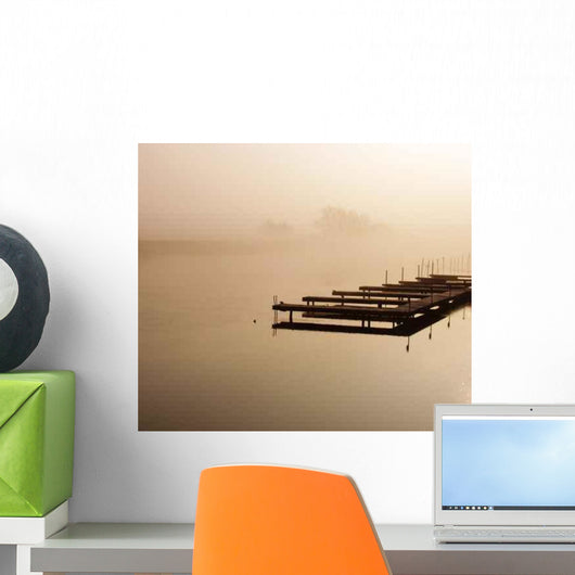 Jetty Sunrise Wall Decal