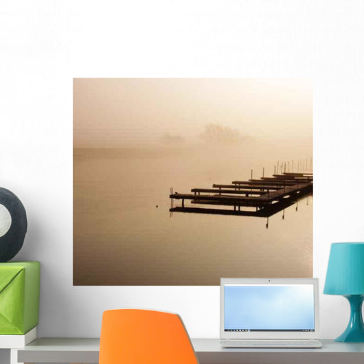 Jetty Sunrise Wall Decal