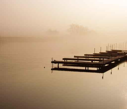 Jetty Sunrise Wall Decal