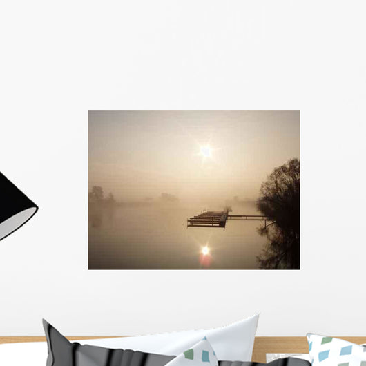 Sunrise Lake Wall Decal