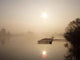 Sunrise Lake Wall Decal