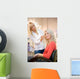 Young woman in beauty salon Wall Mural