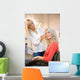 Young woman in beauty salon Wall Mural