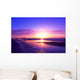 Sunset on the Beach Wall Mural