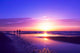 Sunset on the Beach Wall Mural