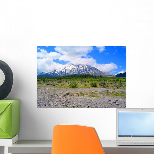 Mount St Helens Wall Decal