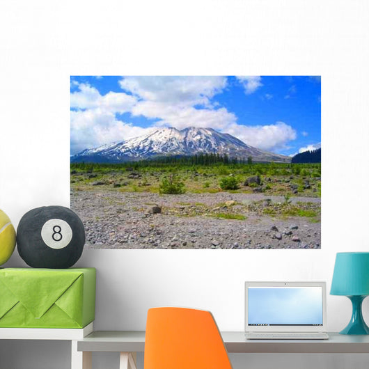 Mount St Helens Wall Decal