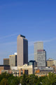 Denver Colorado Skyline Wall Mural