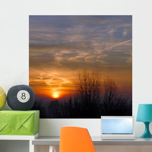 Winter Sunrise Wall Decal