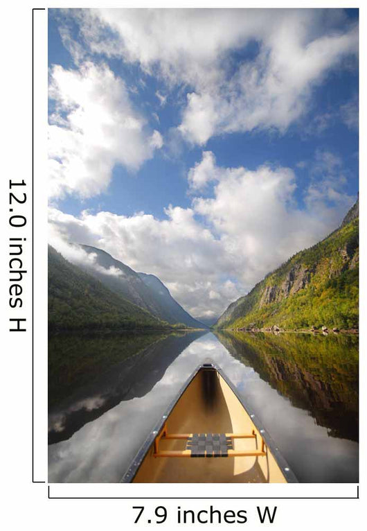canoe ride Wall Mural