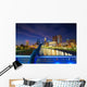 Downtown Columbus Ohio Night Skyline Wall Decal