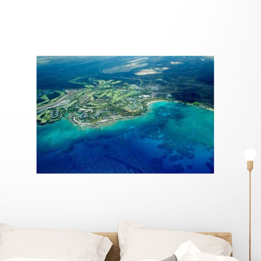 Big Island Aerial Shot Wall Decal