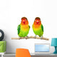 Pair of lovebirds Wall Decal