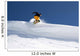 snowboarder im sprung Wall Mural