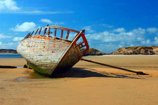 Shipwreck Coast Ireland Wall Decal