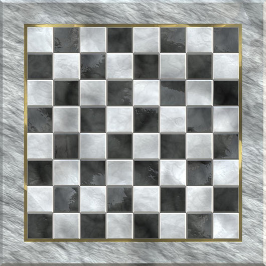Chess Board Luxury Set Wall Mural