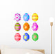 Easter eggs Wall Decal